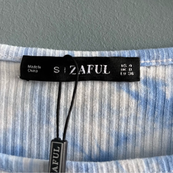 Zaful Ruffle Hem Tie Dye Dress - Picture 5 of 11